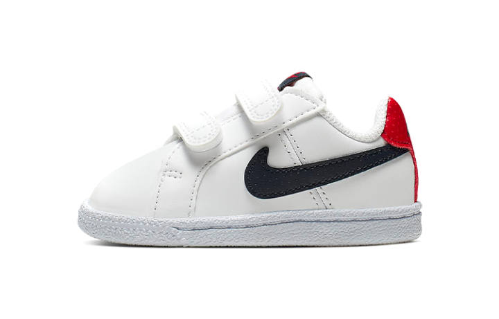 Nike Nike Casual Low top Skateboard Shoes White Black Infant And Toddler