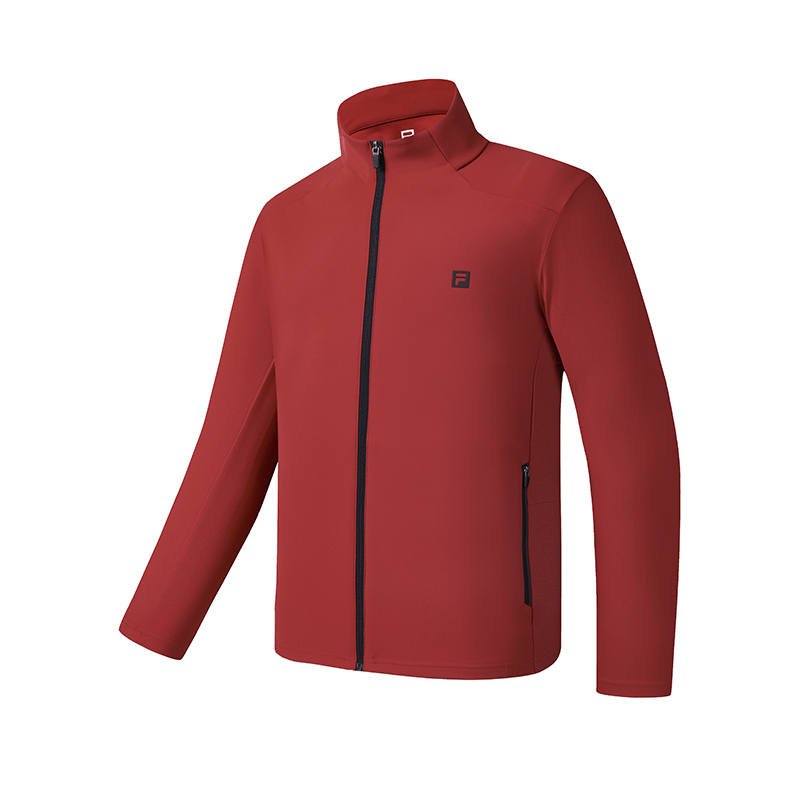 FILA Fitness Jacket Men's Dark Carmine