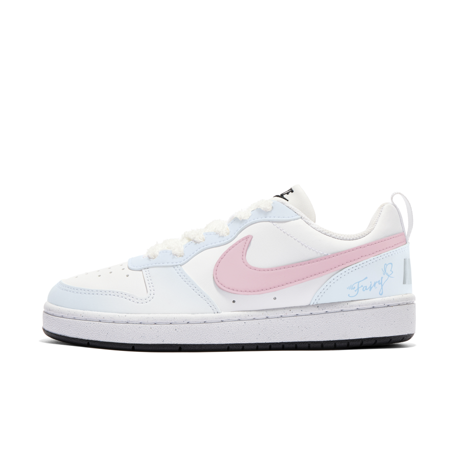 Nike Nike Court Borough Abrasion Resistant Breathable Low top Kids' Skateboarding Shoes Unisex