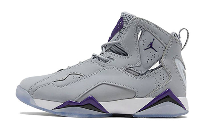 Jordan Jordan True Flight 'Wolf Grey Purple' GS