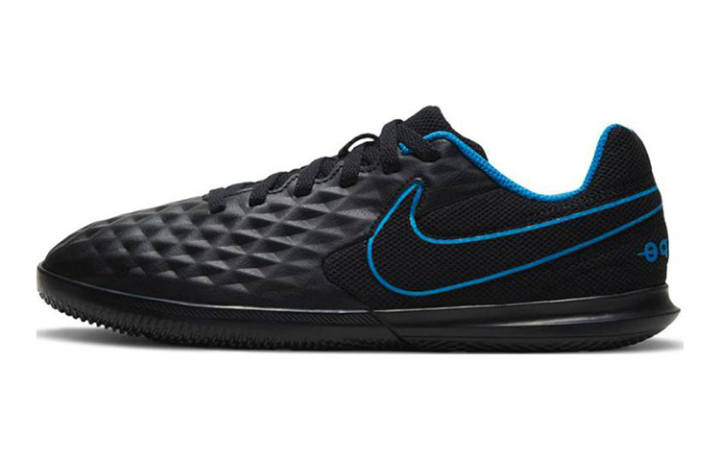 Nike Nike Tiempo Legend 8 Club IC Black Light Photo Blue GS