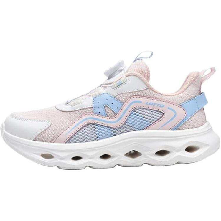 LOTTO Breathable Lightweight Cushioning Low top Kids' Running Shoes Pink Kids'
