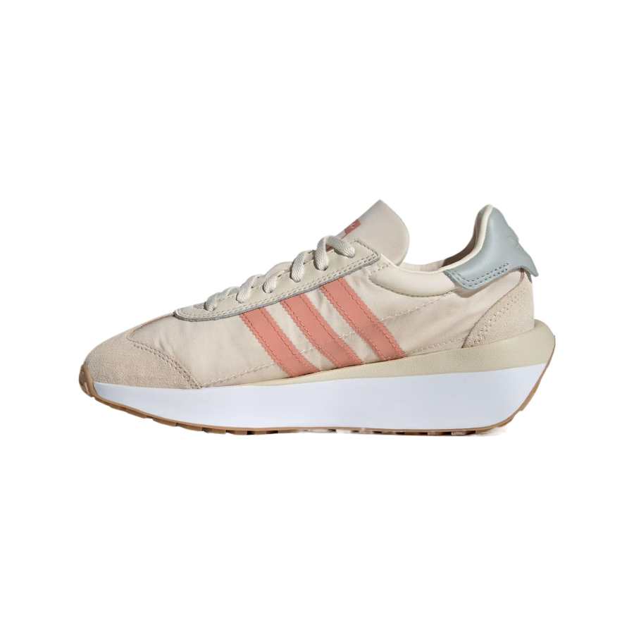 Adidas Originals COUNTRY XLG Abrasion Resistant Low top Kids Lifestyle Shoes Wonder White Teenagers