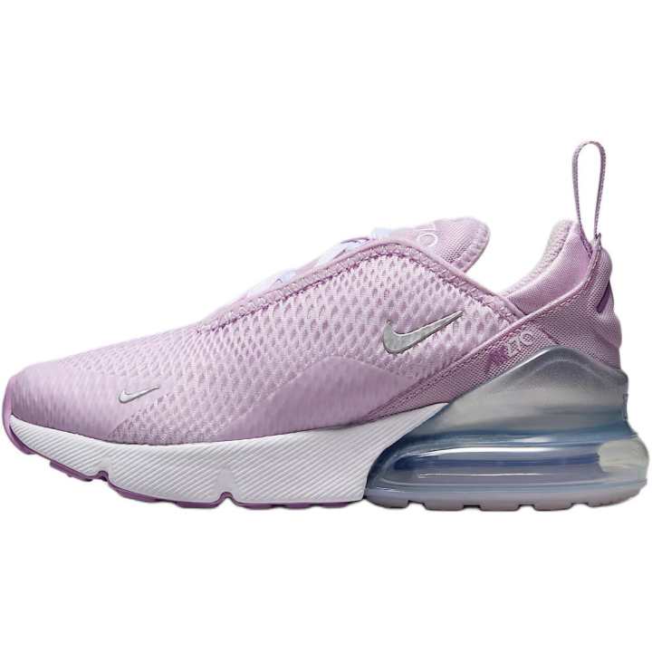Nike Nike Air Max 270 Running Shoes Pink/White Kids'