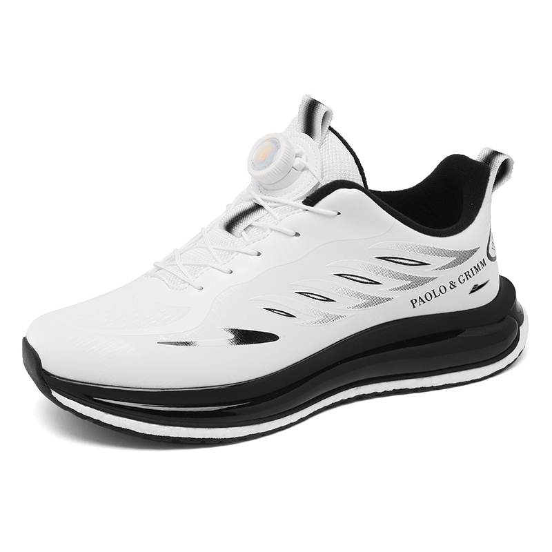 KUDING Cushioning Slip Resistant Abrasion Resistant Waterproof Impact Resistant Rebound Low top Casual Shoes Unisex