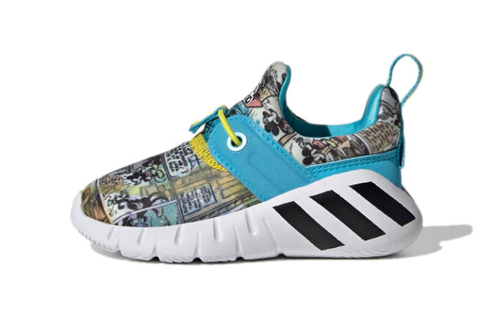 Adidas Adidas Rapida Mickey Mouse Breathable Low top Toddler Shoes Blue White Infant And Toddler