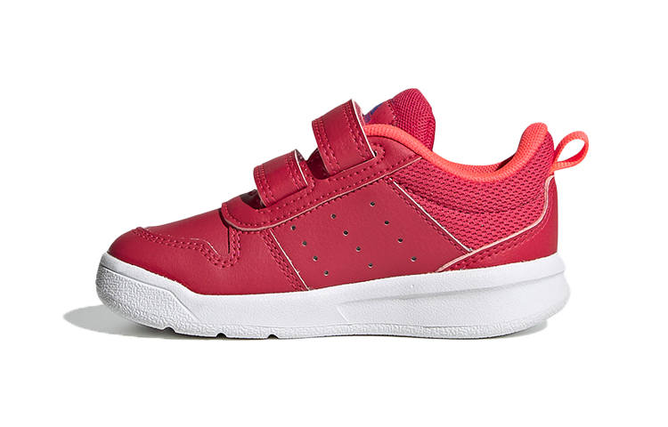 Adidas Neo Tensaur Comfortable Round Toe Breathable Low top Toddler Shoes Red Infant And Toddler