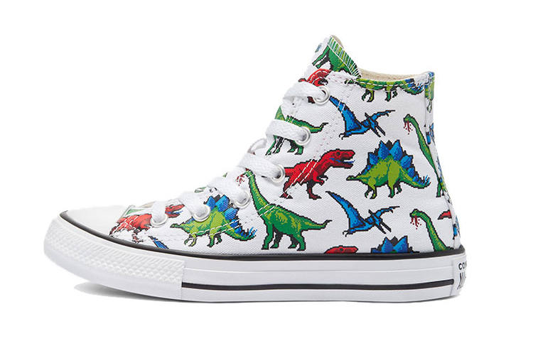 Converse Chuck Taylor All Star Canvas High top Kids Canvas Shoes White