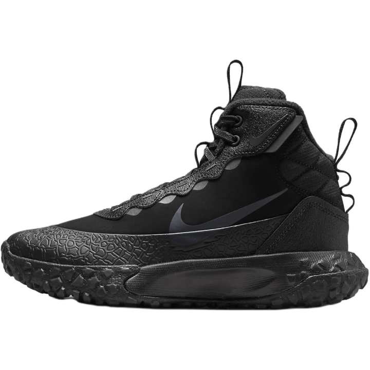 Nike Nike Slip Resistant Abrasion Resistant Kids' Boots Teenagers Black Gray