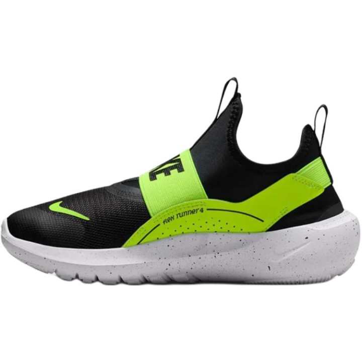 Nike Nike Flex Runner Low top Running Shoes Black White Yellow Unisex