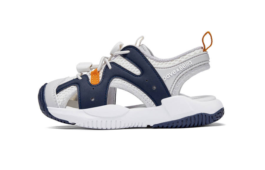 DAVE&BELLA Slip Resistant, Abrasion Resistant, Breathable, Lightweight Boys' Sandals Navy Blue Kids'