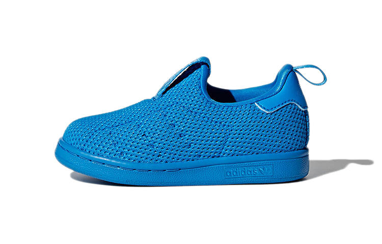Adidas Originals STAN SMITH 360 Low top Toddler Shoes Bright Blue Infant And Toddler