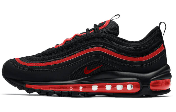 Nike Nike Air Max 97 Black Chile Red GS