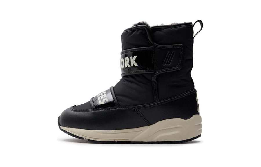 MLB New York Yankees Comfortable Slip Resistant Slip Resistant Knee High Kids' Boots Black Children Aged 3 7 Years Old