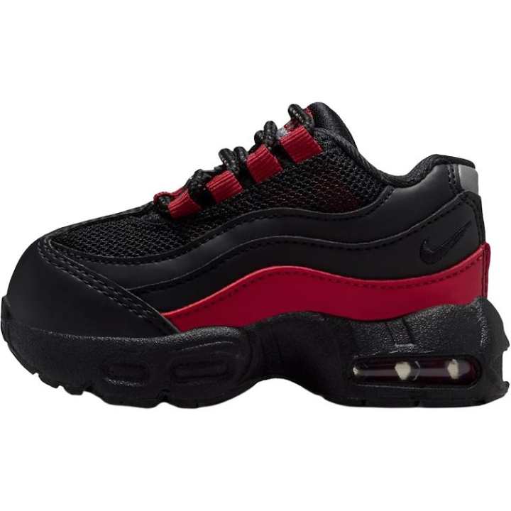 Nike Nike Air Max 95 Low top Toddler Shoes Black Red Infant And Toddler