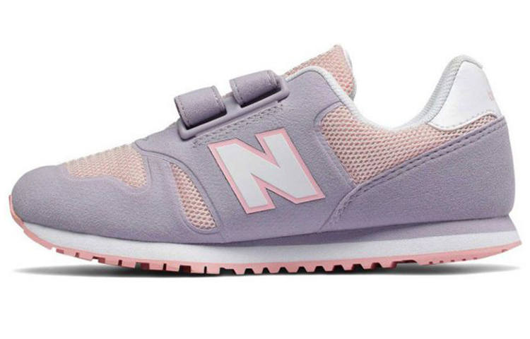 New Balance New Balance NB 373 Cushioning Abrasion Resistant Breathable Low top Kids' Running Shoes Pink Purple Kids'