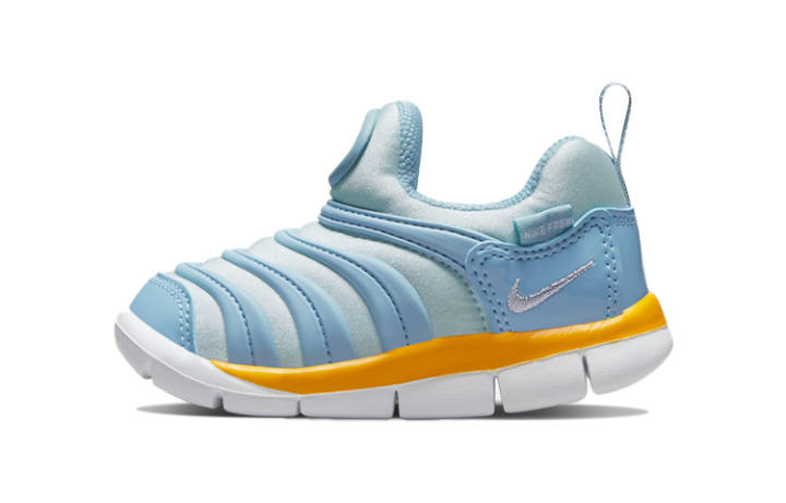 Nike Nike Dynamo Free Slip Resistant Cushioning Abrasion Resistant Low top Toddler Shoes Blue Infant And Toddler