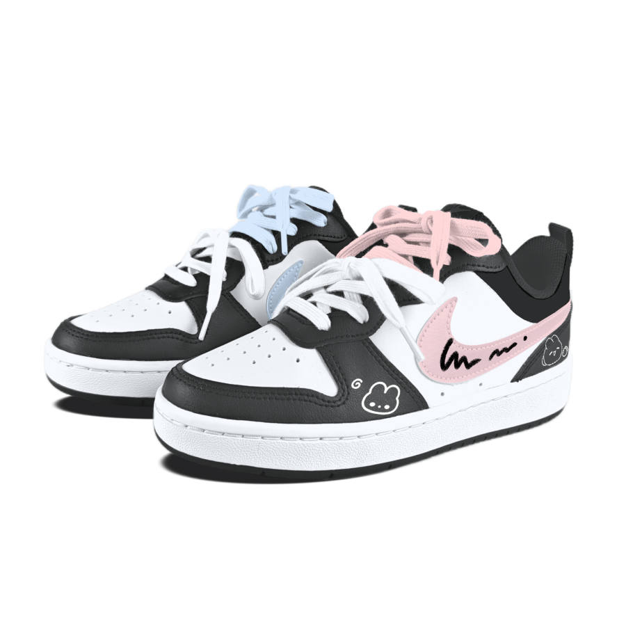 Nike Nike Court Borough Bunny Carrot Kids' Skateboarding Shoes Teenagers