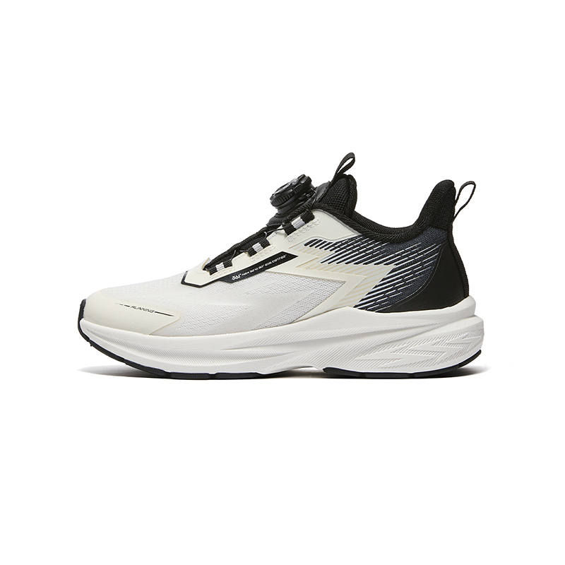 361°KIDS Running Shoes White Black Teenagers