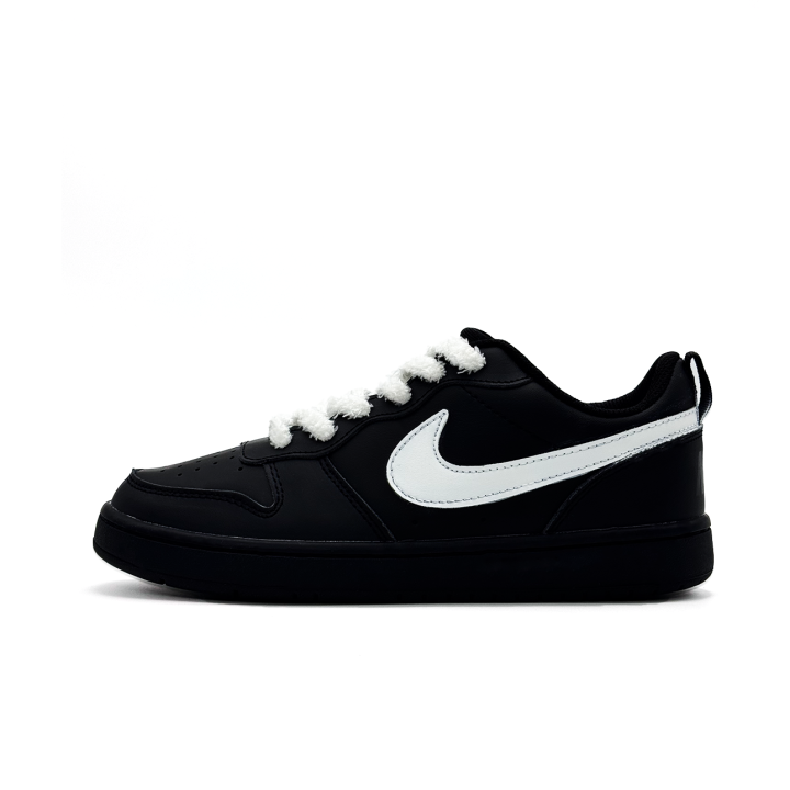 Nike Nike Court Borough Ink Base Milk Velvet Synthetic Leather, Leather Minimalist Style
