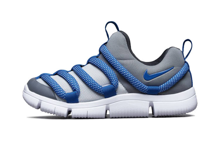 Nike Nike Novice Slip Resistant Cushioning Slip Resistant Cushioning Kids Lifestyle Shoes Gray Blue