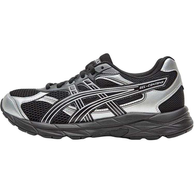 ASICS RUNNING KIDS Low top Kids' Running Shoes Black Silver Unisex
