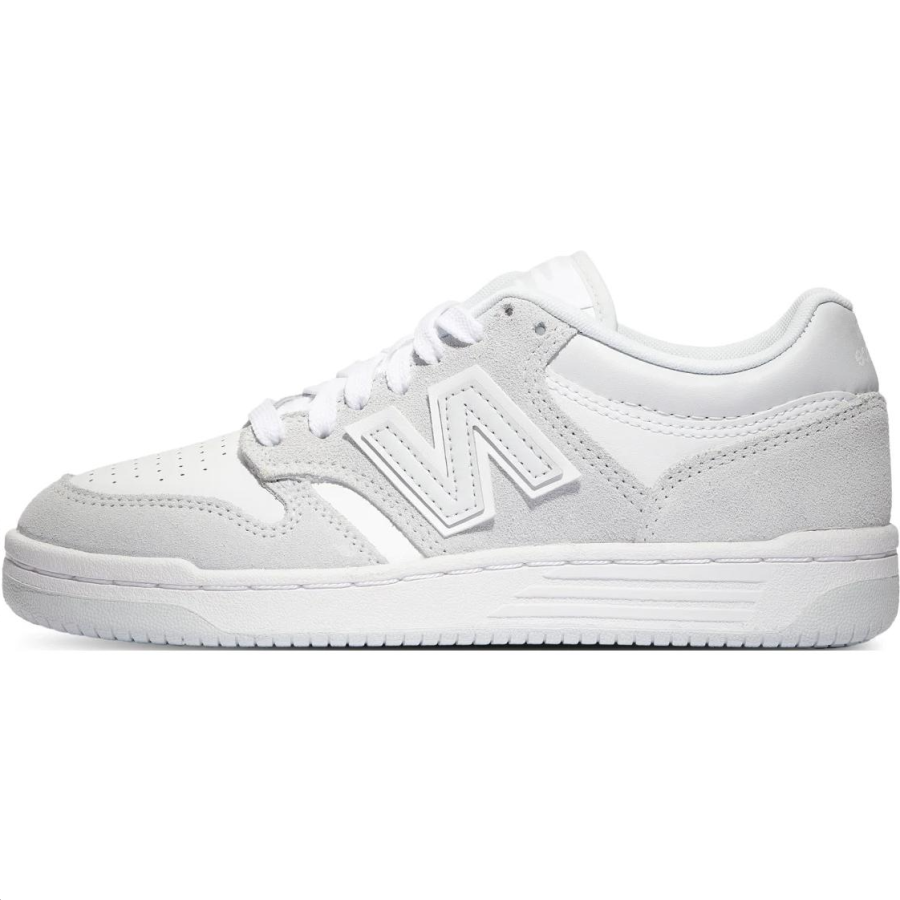 New Balance New Balance NB 480 Low top Kids' Skateboarding Shoes White Gray Teenagers