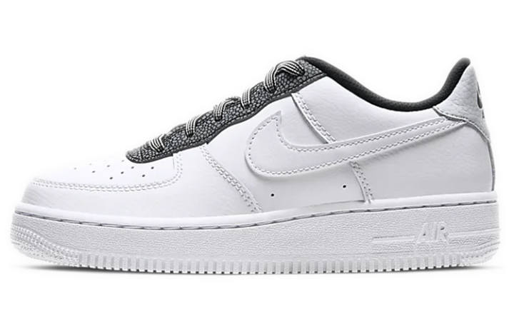 Nike Nike Air Force 1 LV8 Slip Resistant Cushioning Low top Skateboard Shoes White Gray Unisex