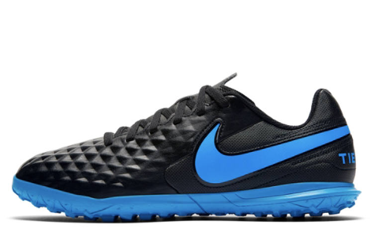 Nike Nike Jr. Legend 8 Club TF GS Low top Kids' Soccer Shoes Blue Black Kids'