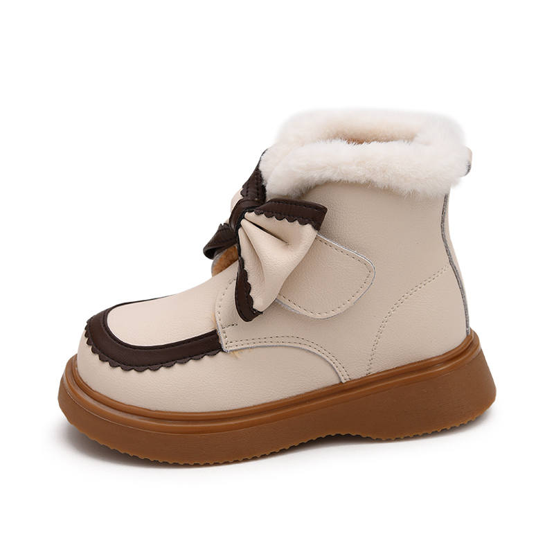 BODING BODING Fleece Lined Thermal, Thickened And Slip Resistant Kids' Boots Kids'