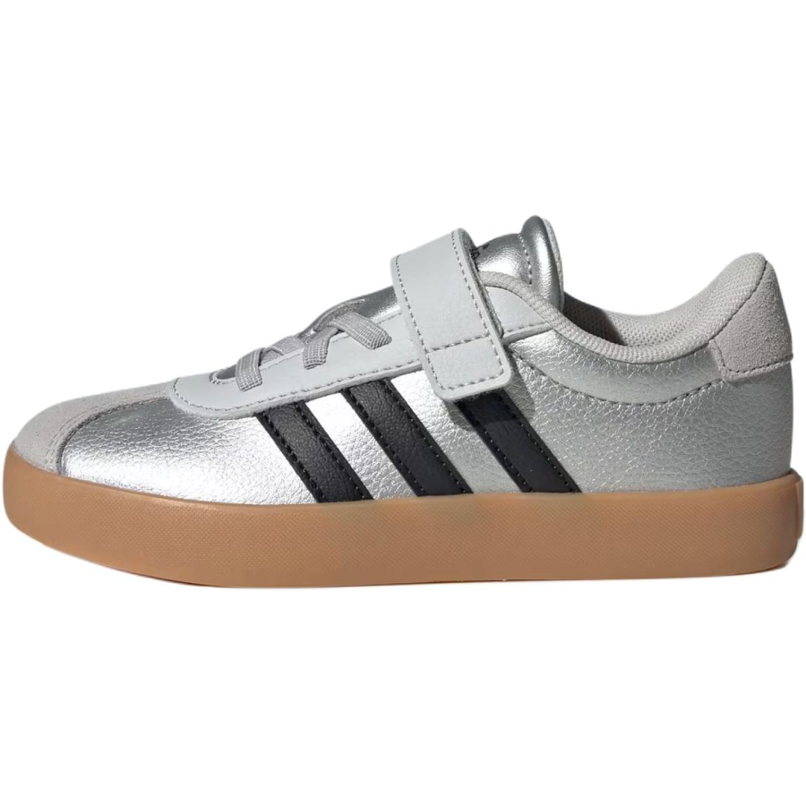 Adidas Adidas VL COURT 3.0 Low top Kids' Skateboarding Shoes Silver Kids'