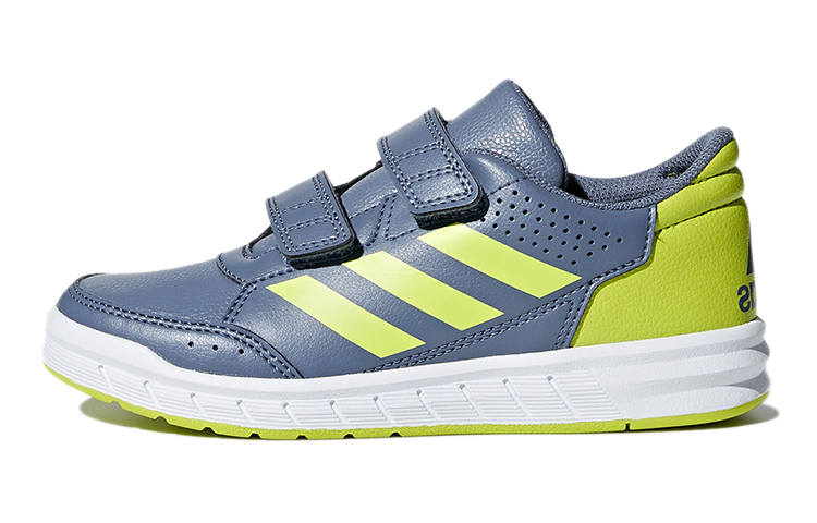 Adidas Adidas Altasport Abrasion Resistant Abrasion Resistant Low top Kids' Skateboarding Shoes Navy Blue Yellow Kids'