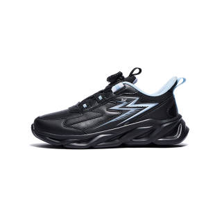 361°KIDS Synthetic Leather Low top Running Shoes Black Blue Unisex