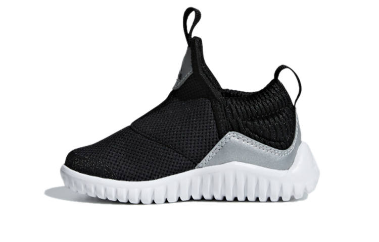 Adidas Adidas Rapidazen I Abrasion Resistant Mid top Toddler Shoes Black Gray Infant And Toddler