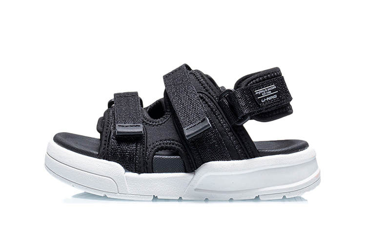 Li-Ning YOUNG Li Ning Coca Sports Sandals Black Children Aged 3 7 Years Old