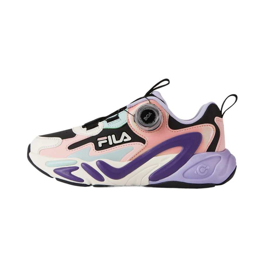 FILA KIDS BOA Low top Kids' Running Shoes Black/Shell Pink Kids'