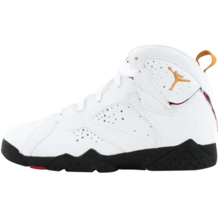 Jordan Jordan Air Jordan 7 Mid top Basketball Shoes White Unisex