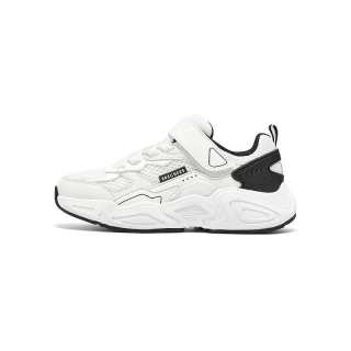 Skechers Kids Abrasion Resistant Abrasion Resistant Low top Kids Lifestyle Shoes White Black Kids'