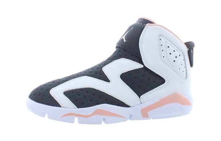 Jordan Jordan Air Jordan 6 Retro Cushioning Abrasion Resistant Cushioning, Wear Resistant Mid top Children's Basketball Shoes