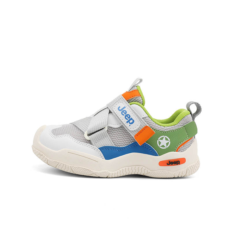 Jeep Synthetic Leather, Textile Low top Kids Lifestyle Shoes Kids'