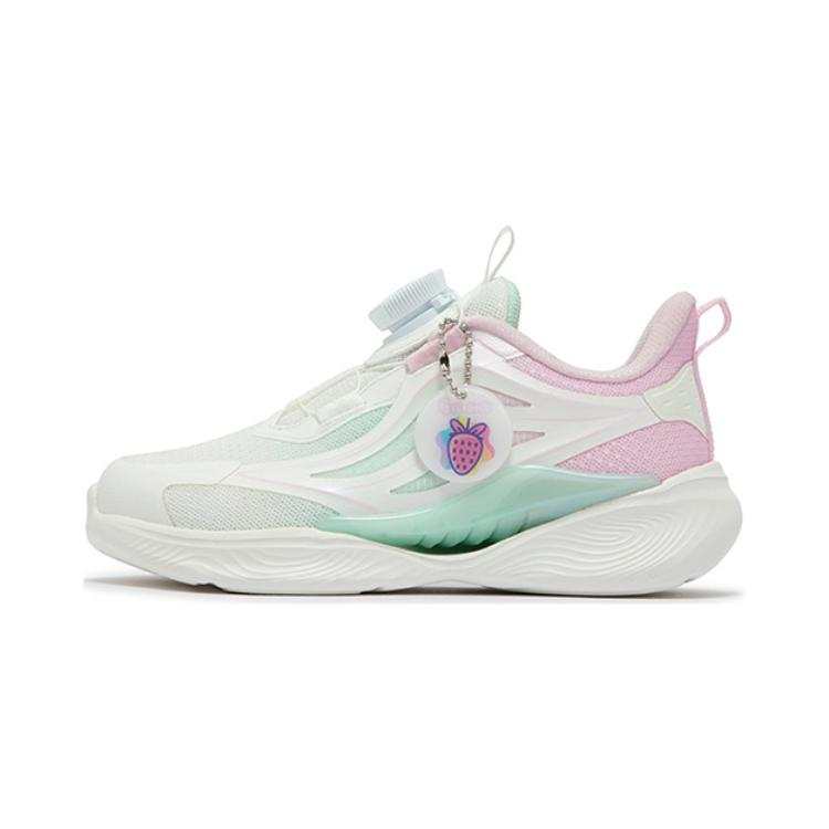 XTEP Slip Resistant Cushioning Low top Kids' Running Shoes White Pre school