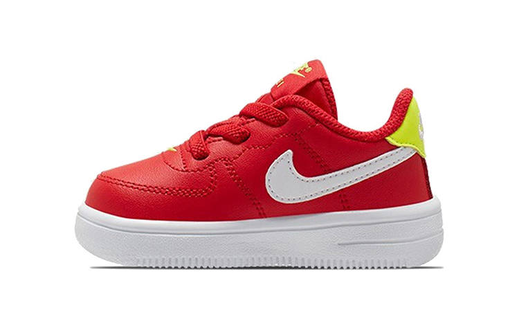 Nike Nike Air Force 1 18 Low top Skateboard Shoes Red Infant And Toddler