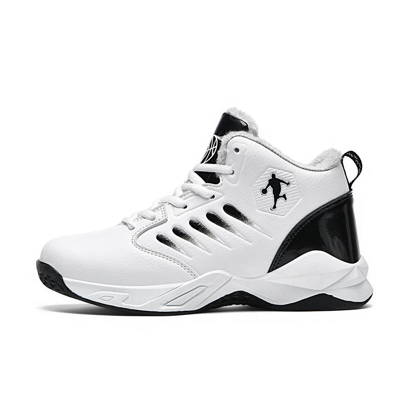 CAMKIDS Synthetic Leather Slip Resistant Anti Kick Thermal High top Children's Basketball Shoes Kids'