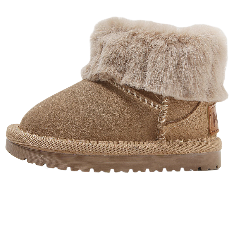 MAIBUXIONG Comfortable Thermal Mid top Toddler Shoes Infant And Toddler