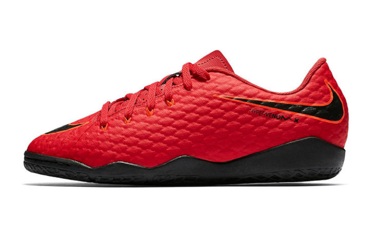 Nike Nike Hypervenom Phelon Slip Resistant Cushioning Abrasion Resistant Coverage Lightweight Low top Kids' Soccer Shoes