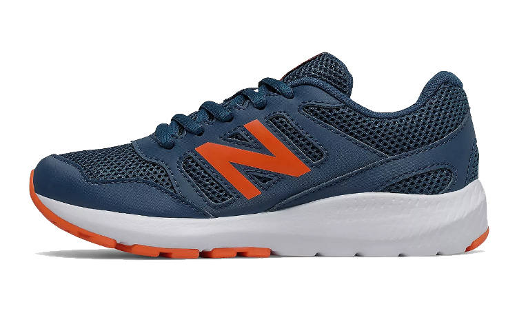 New Balance New Balance 570 V2 Comfortable Cushioning Abrasion Resistant Breathable Low top Kids' Running Shoes Sea Blue Kids'