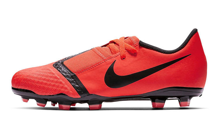 Nike Nike Phantom Venom Academy FG Slip Resistant Cushioning Abrasion Resistant Low top Kids' Soccer Shoes Red Kids'