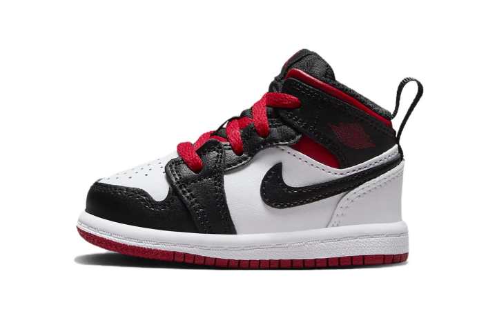 Jordan Jordan 1 Mid White Gym Red TD