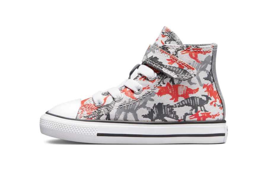 Converse All Star 1V Canvas Slip Resistant Abrasion Resistant High top Toddler Shoes Infant And Toddler