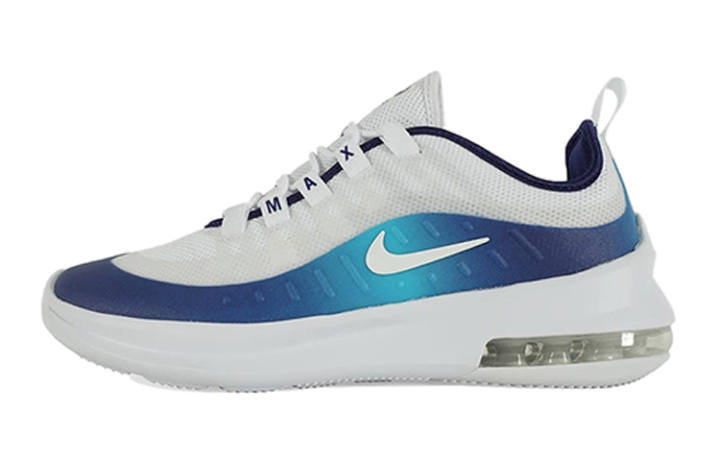Nike Nike Air Max Axis Cushioning Abrasion Resistant Low top Running Shoes White Blue Unisex